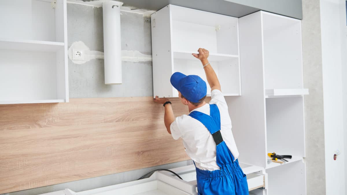 How Are Kitchen Attached To The Wall