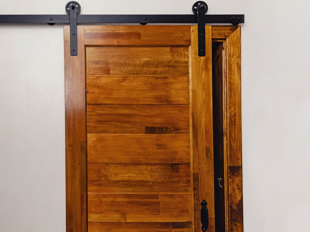 Solid Wood Barn Door Hardware
