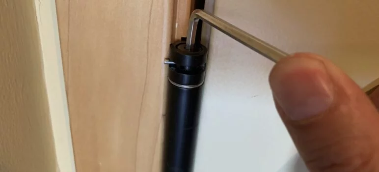 Spring-Loaded-Hinge-Adjusting How to adjust a spring loaded hinge