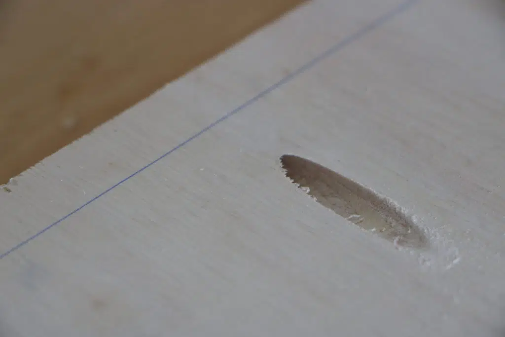 Drilling Pocket Hole in Plywood