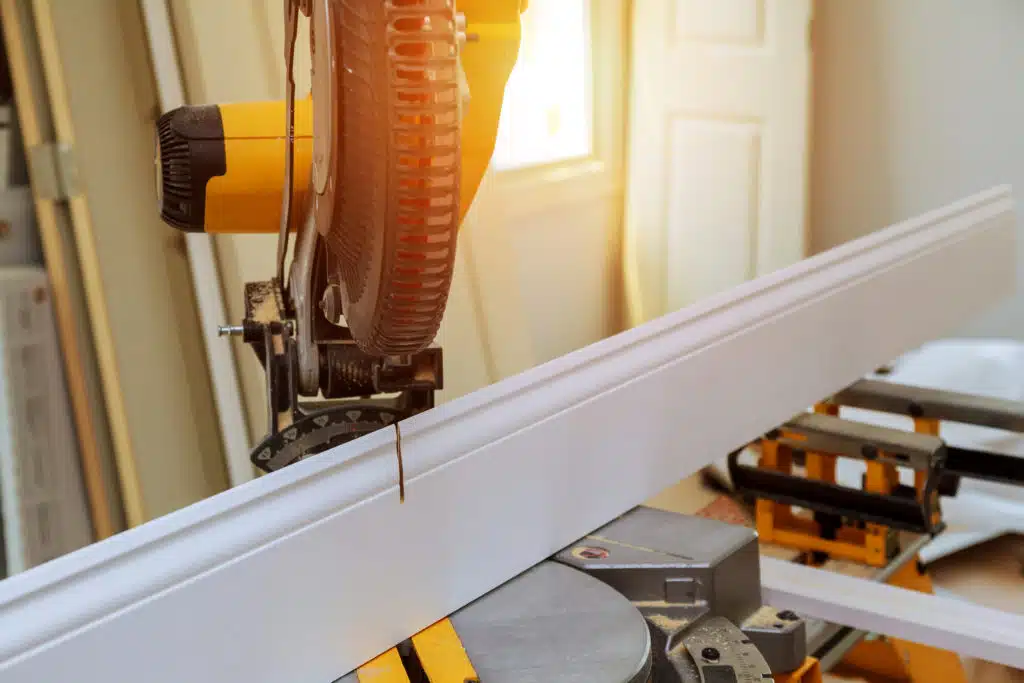 Woodworking trim project