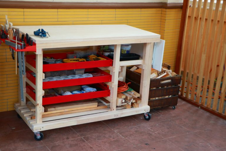 Workbench On Wheels How to Build or Buy