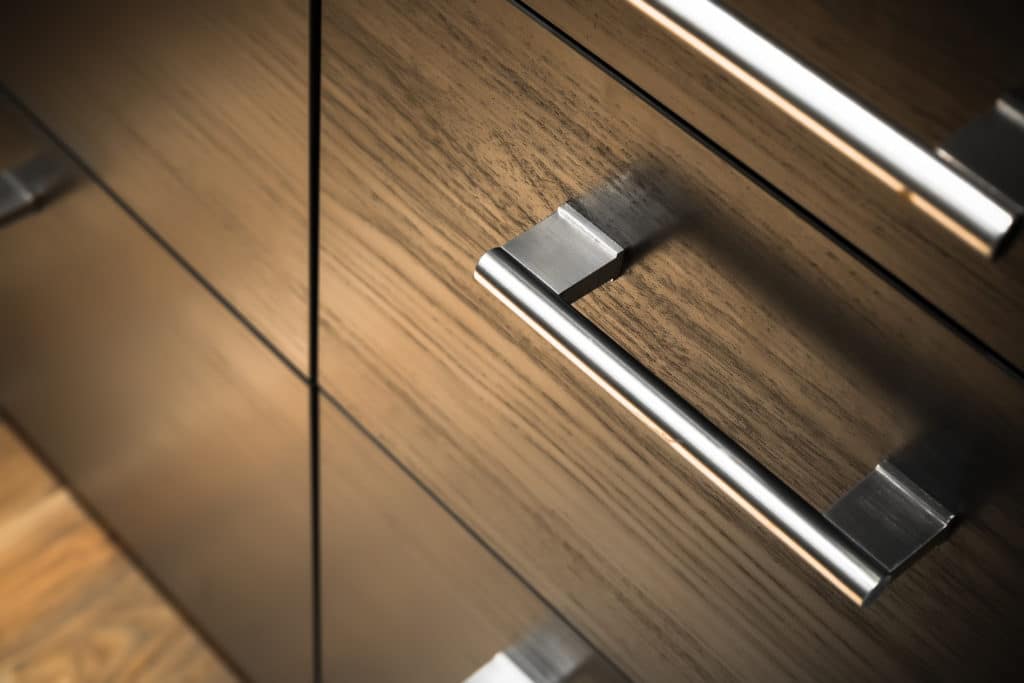Rich Modern Cabinet Pulls With Silver Design
